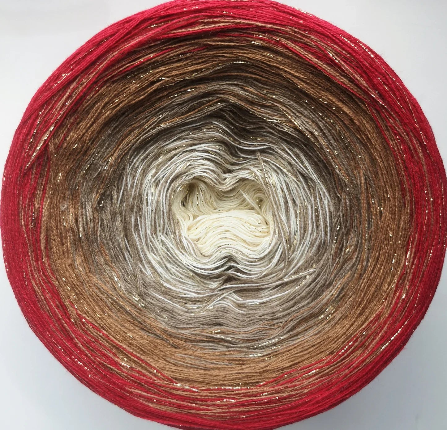 Cotton/Acryllic Ombre Yarn Cake Gradient Cake Yarn. CA153