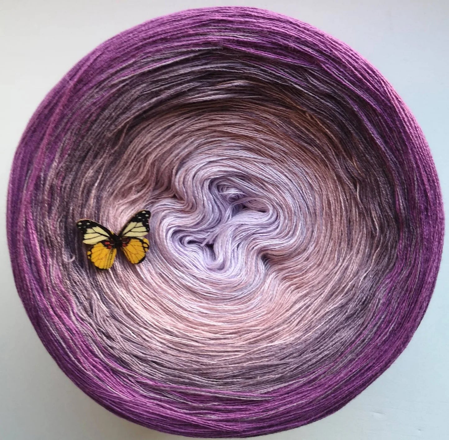 Cotton/Acrylic Ombre Yarn Cake Gradient Cake Yarn. CA 5