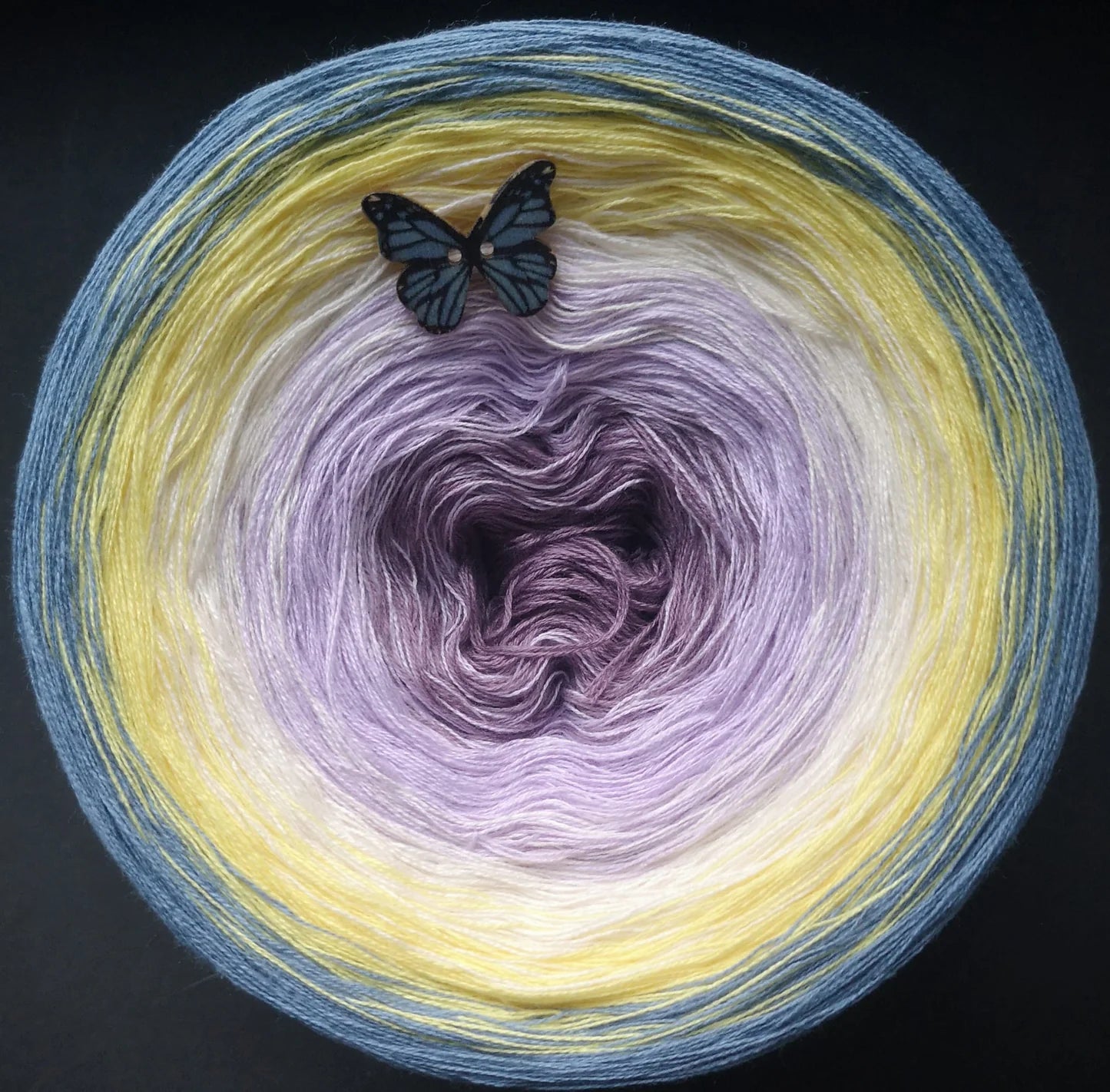 Cotton/Acrylic Ombre Yarn Cake Gradient Cake Yarn. CA65