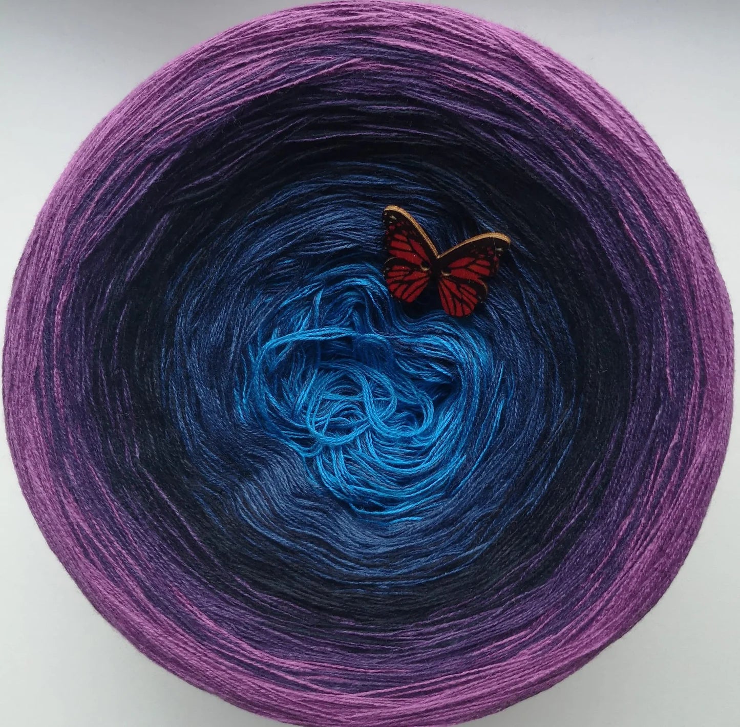 Cotton/Acrylic Ombre Yarn Cake Gradient Cake Yarn. CA 67