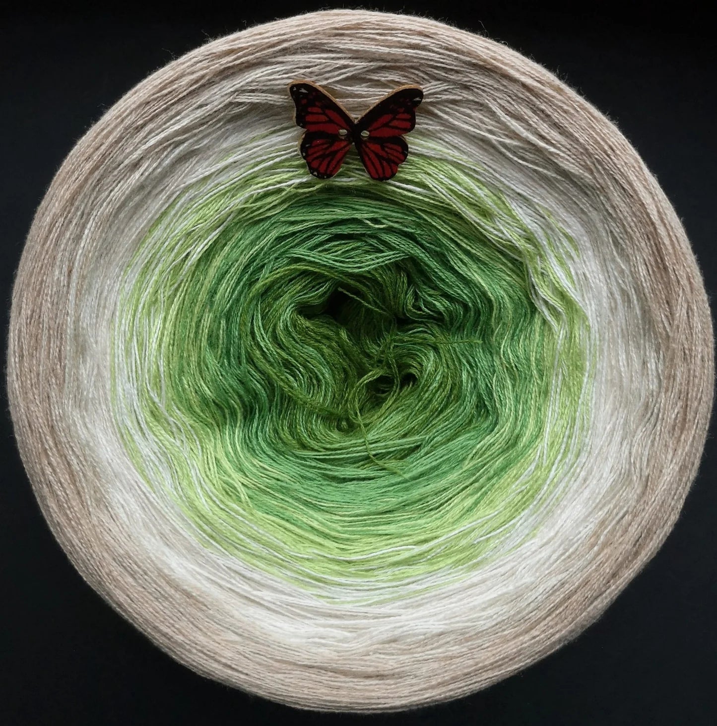 Cotton/Acrylic Ombre Yarn Cake Gradient Cake Yarn. CA70
