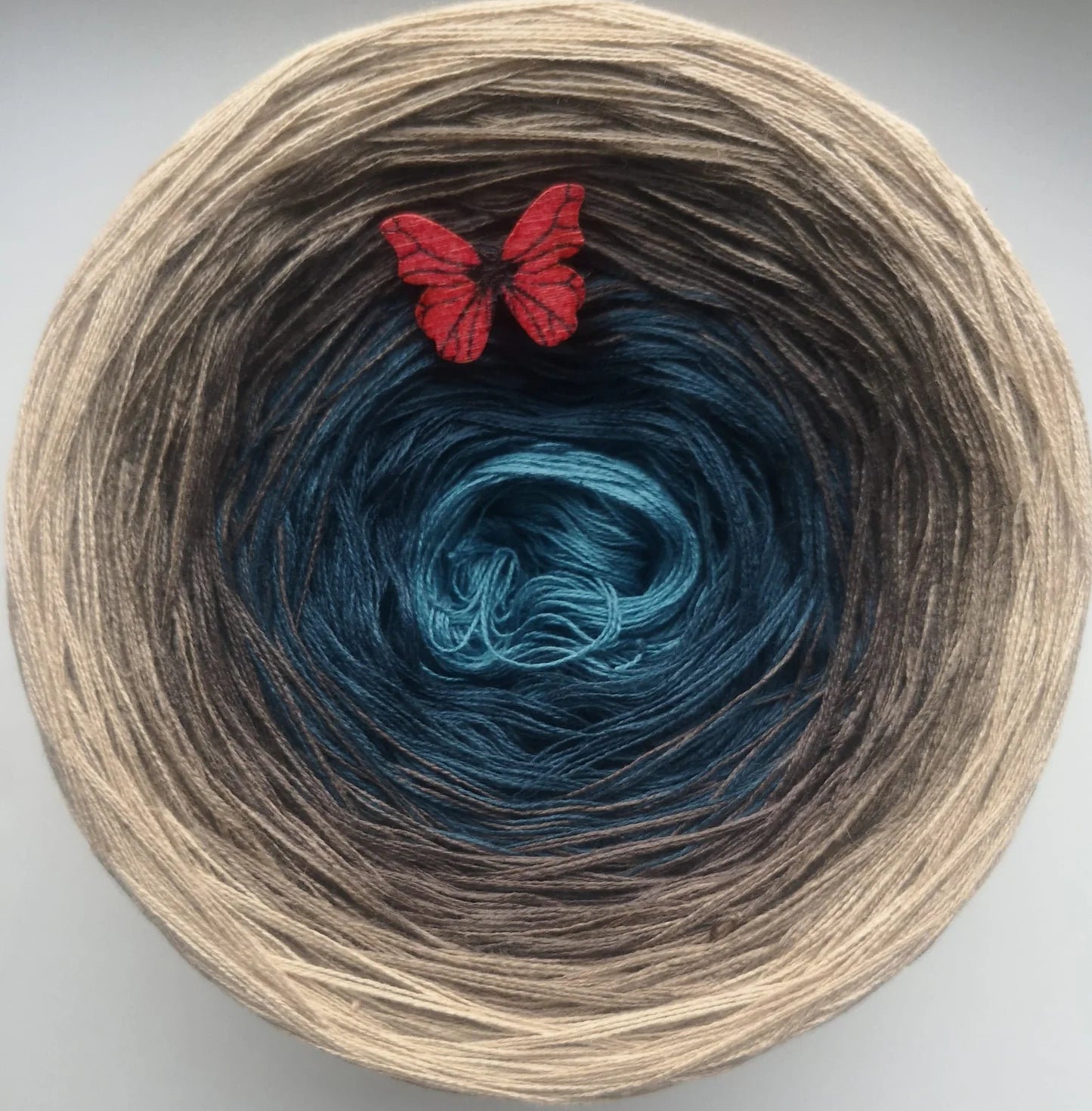 Cotton/Acrylic Ombre Yarn Cake Gradient Cake Yarn. CA76