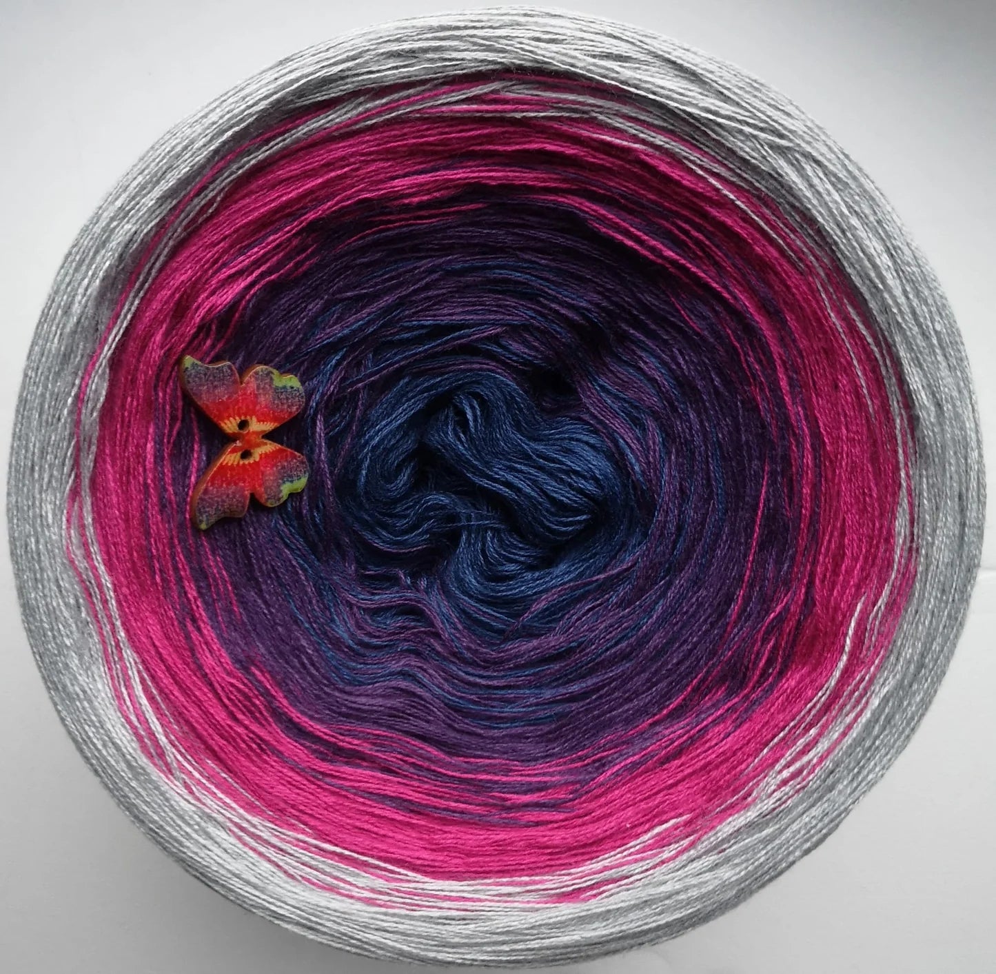Cotton/Acrylic Ombre Yarn Cake Gradient Cake Yarn. CA83