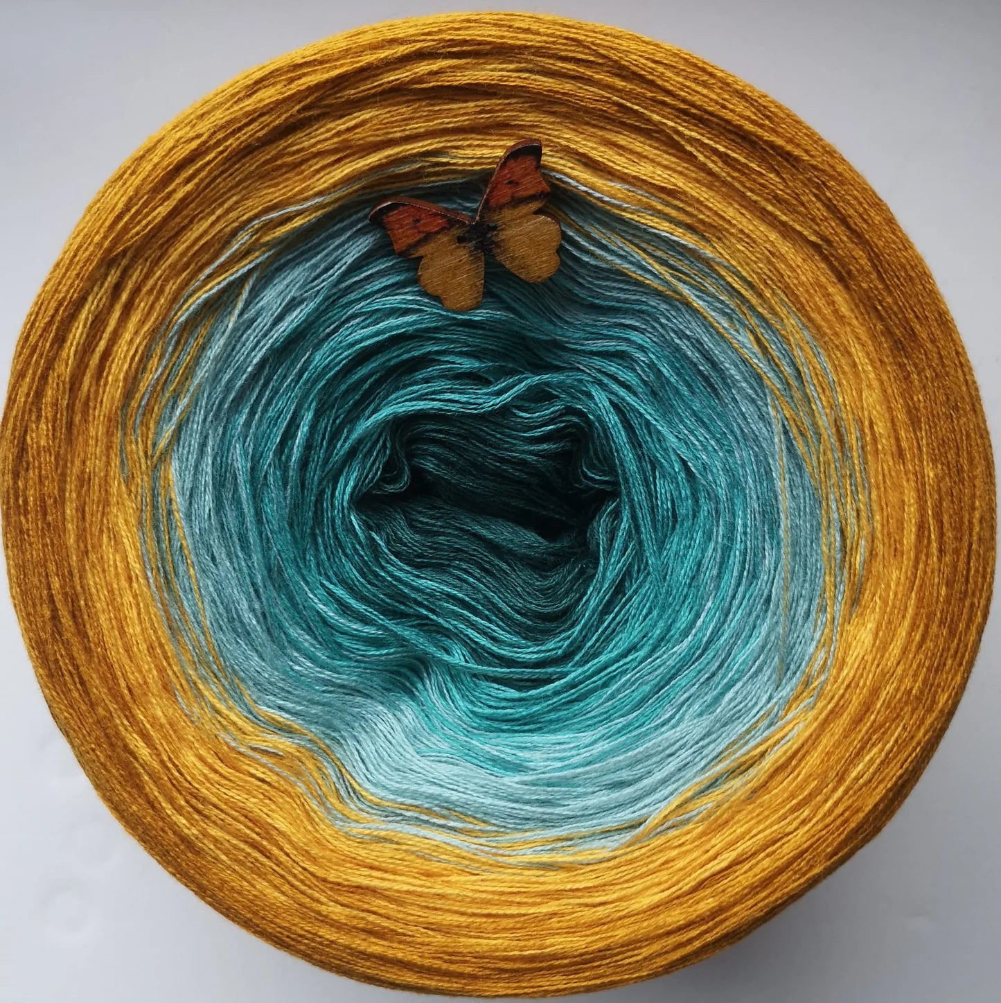 Cotton/Acrylic Ombre Yarn Cake Gradient Cake Yarn. CA 85