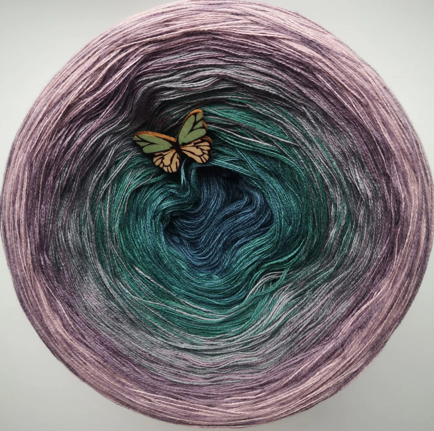 Cotton/Acrylic Ombre Yarn Cake Gradient Cake Yarn. CA 82
