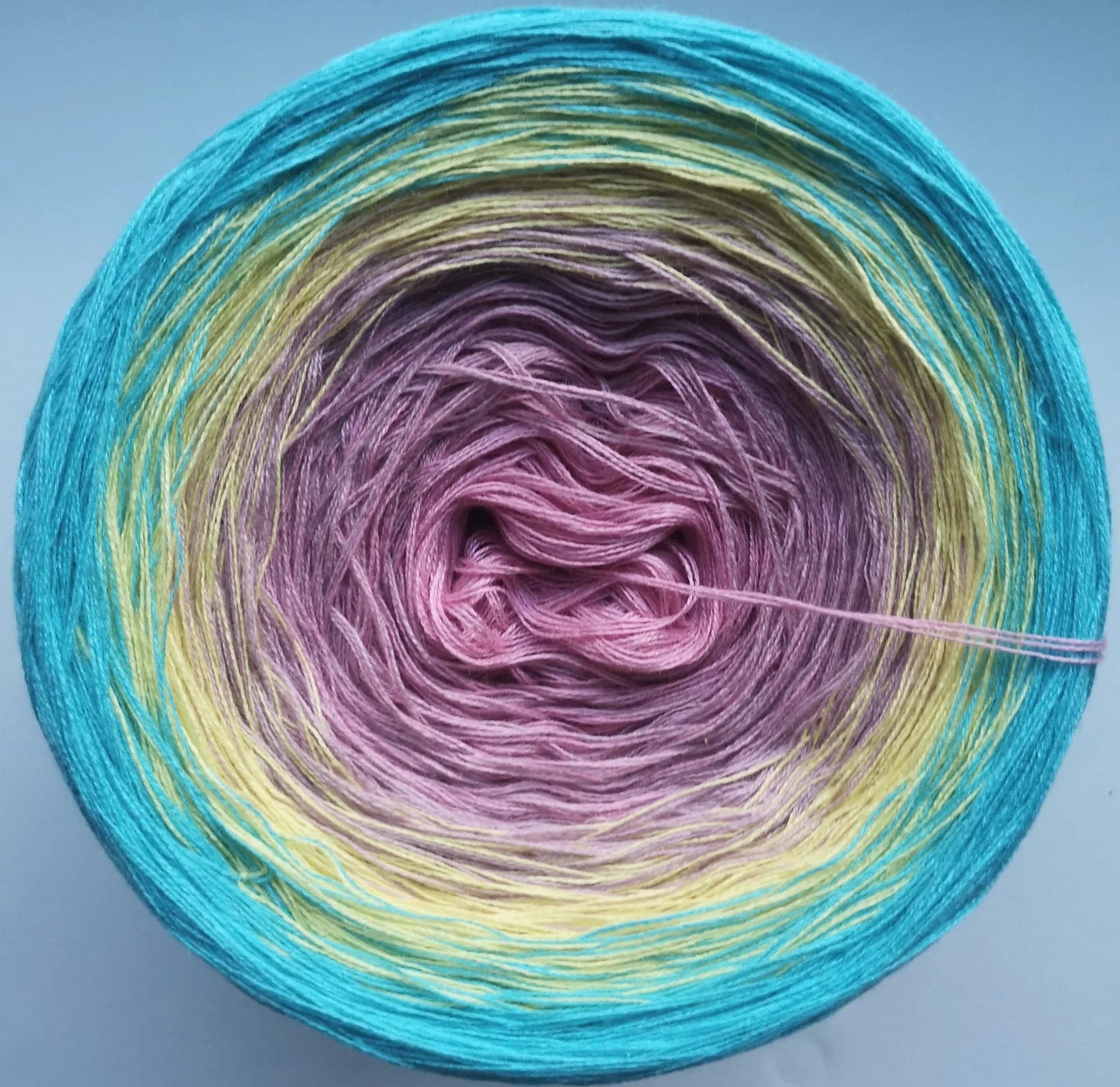 Cotton/Acrylic Ombre Yarn Cake Gradient Cake Yarn. CA74