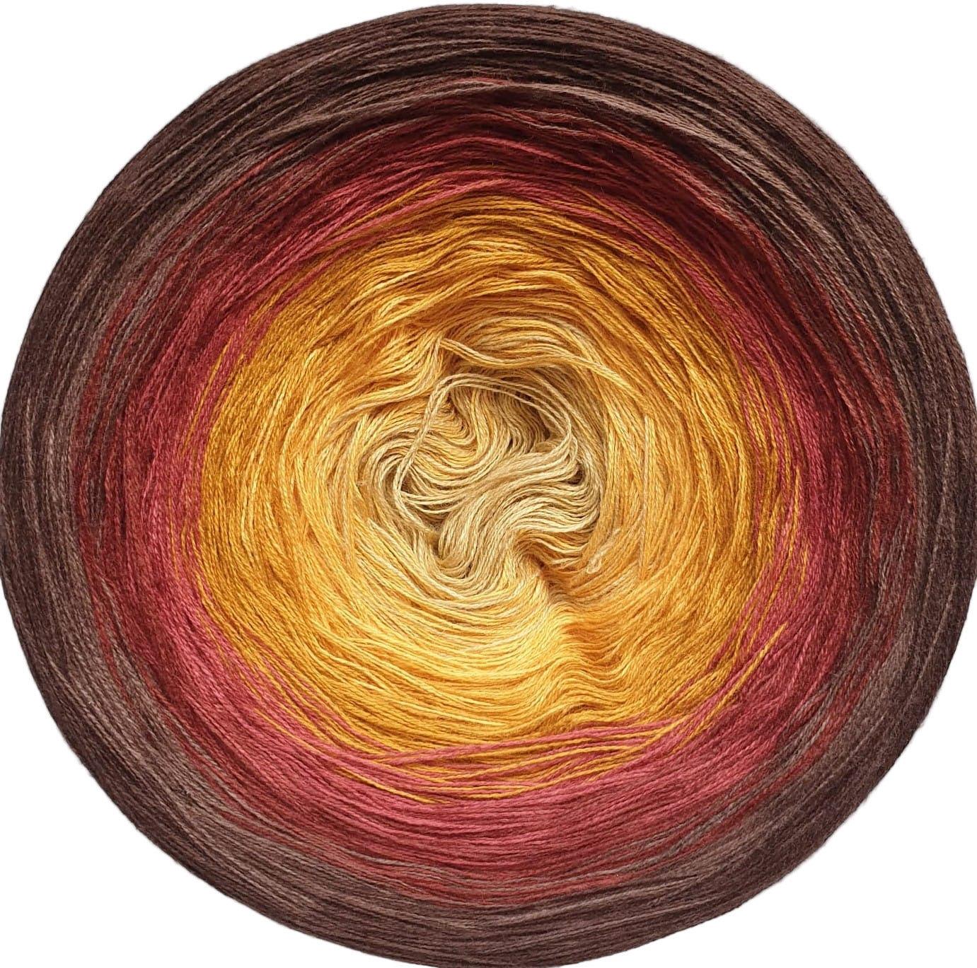 Cotton/Acrylic Ombre Yarn Cake Gradient Cake Yarn. CA 107