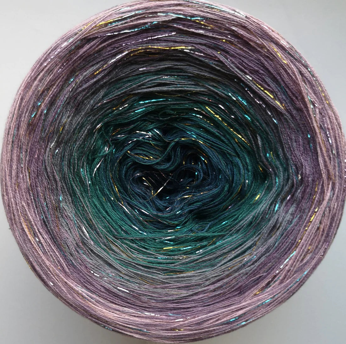 Cotton/Acrylic Ombre Yarn Cake Gradient Cake Yarn. CA 119