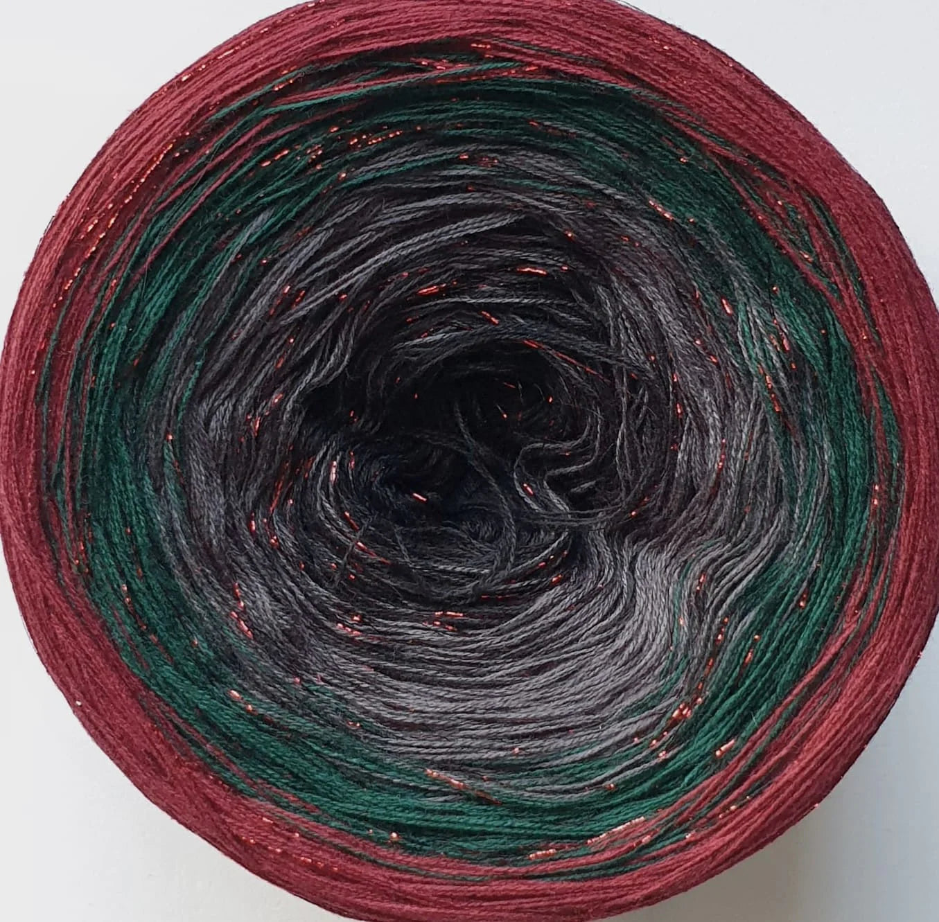 Cotton/Acryllic Ombre Yarn Cake Gradient Cake Yarn. CA43