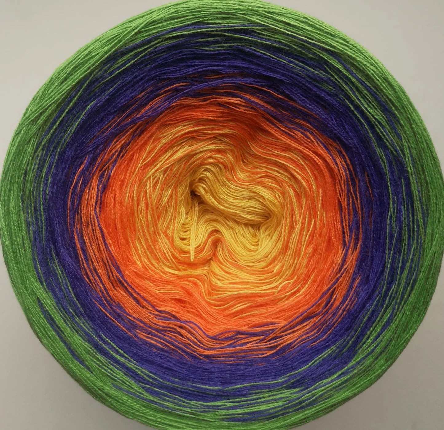 Cotton/Acrylic Ombre Yarn Cake Gradient Cake Yarn. CA 150