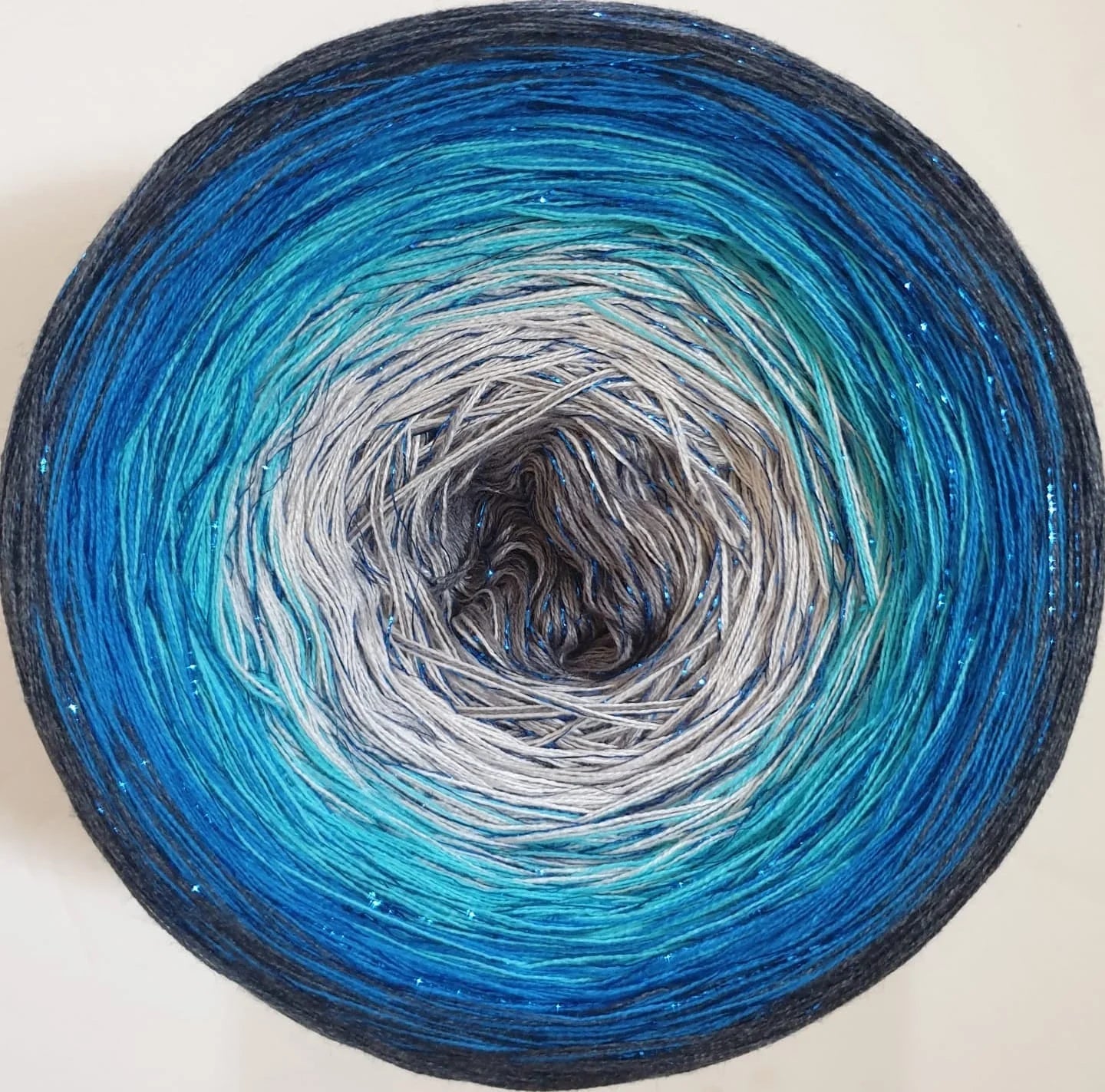 Cotton/Acryllic Ombre Yarn Cake Gradient Cake Yarn. CA175