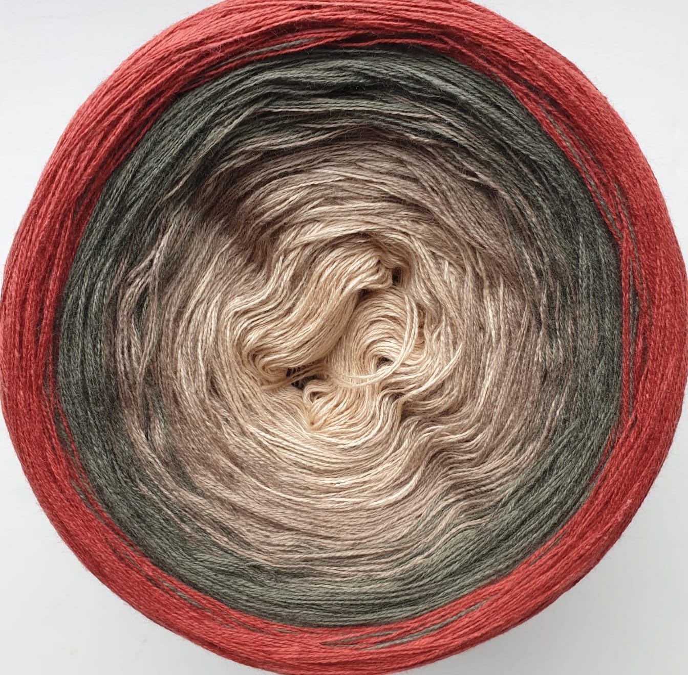 Cotton/Acrylic Ombre Yarn Cake Gradient Cake Yarn. CA 200