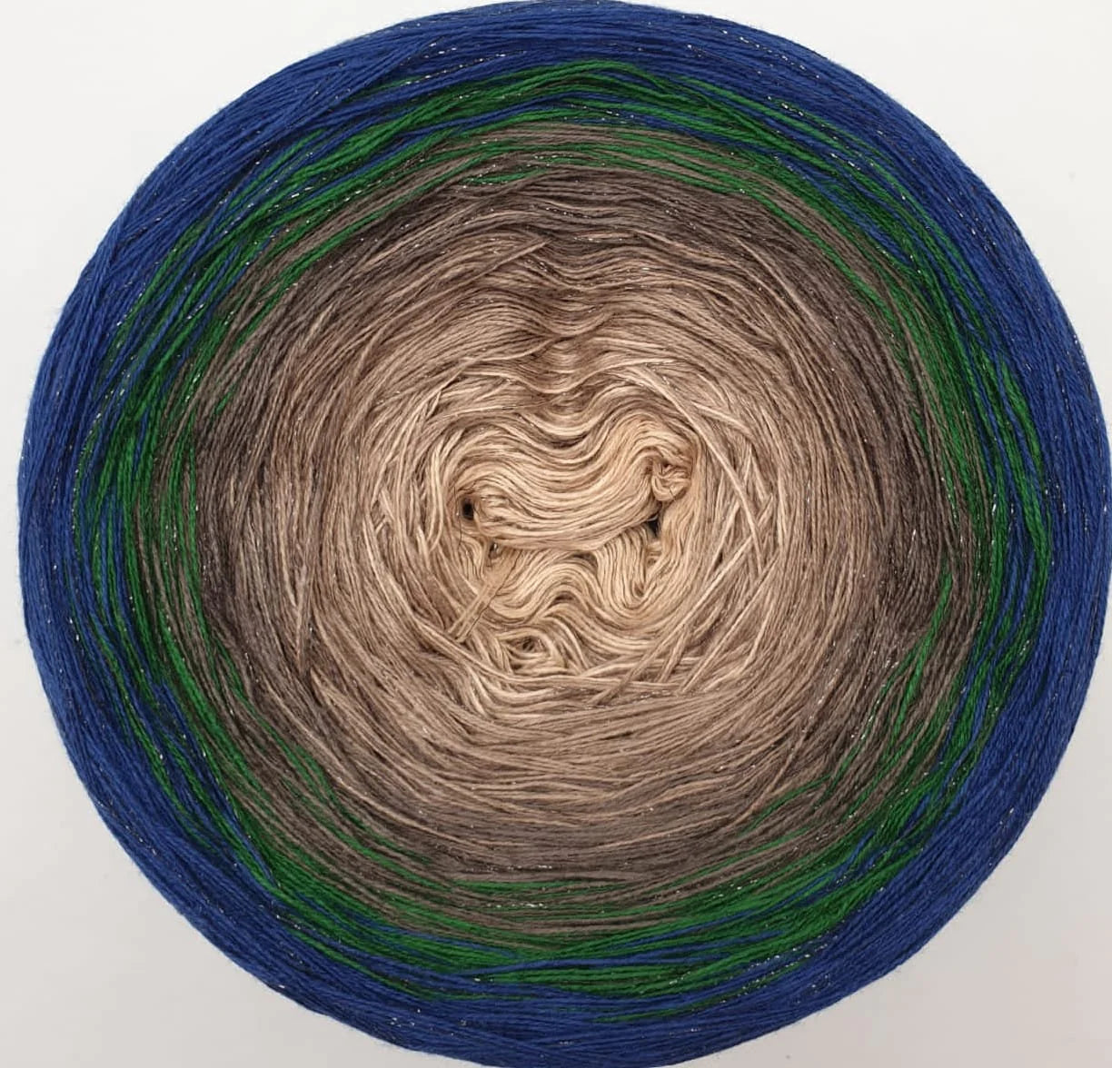 Cotton/Acryllic Ombre Yarn Cake Gradient Cake Yarn. CA 217