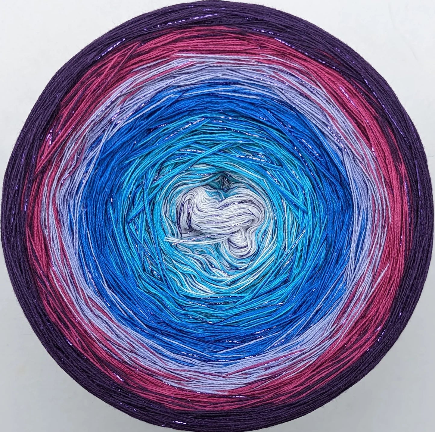 Cotton/Acryllic Ombre Yarn Cake Gradient Cake Yarn. CA266