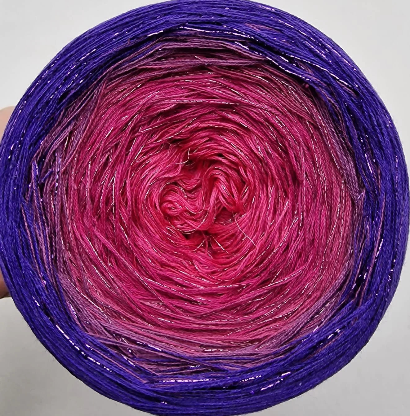 Cotton/Acryllic Ombre Yarn Cake Gradient Cake Yarn. CA246