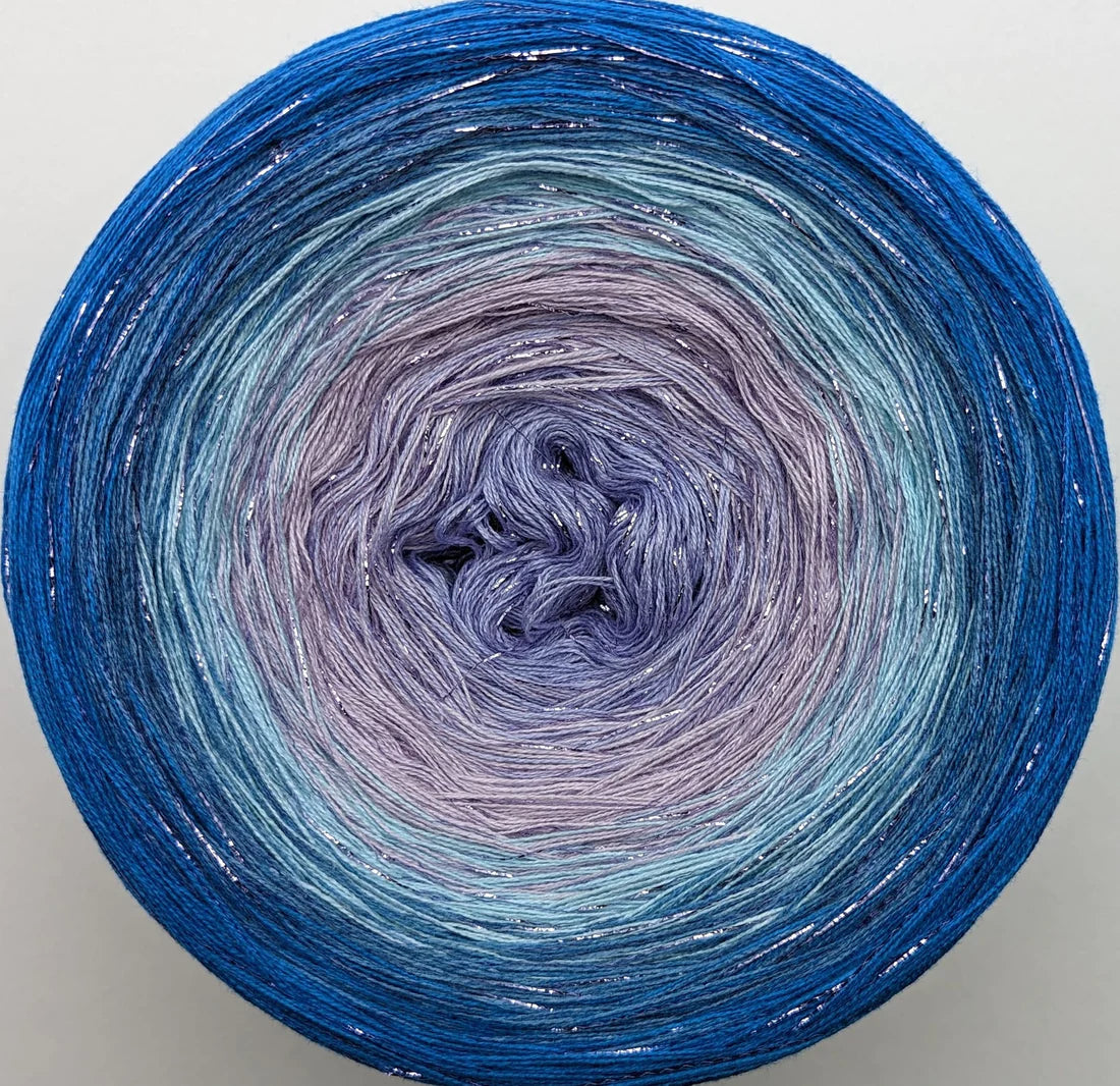 Cotton/Acrylic Ombre Yarn Cake Gradient Cake Yarn. CA291