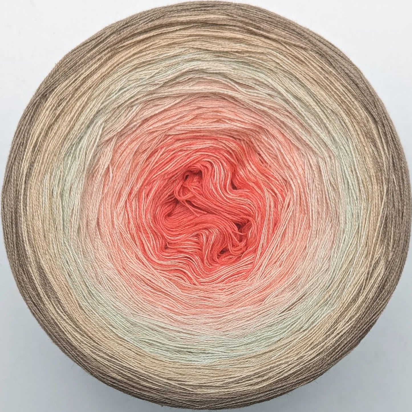 Cotton/Acrylic Ombre Yarn Cake Gradient Cake Yarn. CA 297
