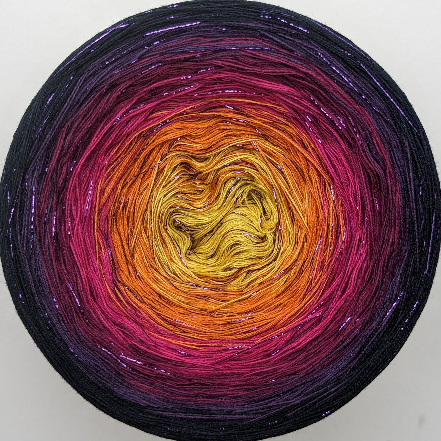 Cotton/Acrylic Ombre Yarn Cake Gradient Cake Yarn. CA 134A