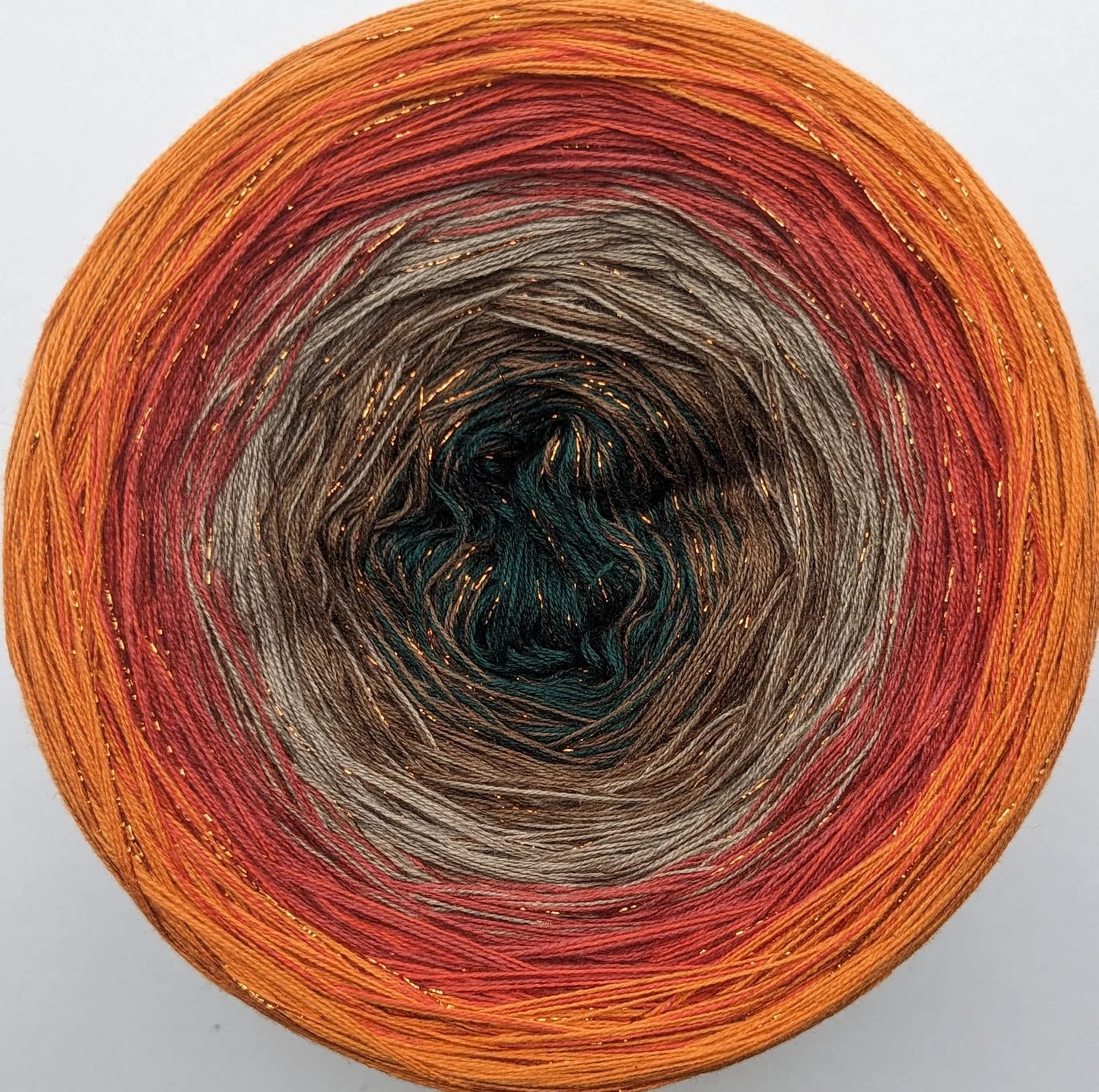 Cotton/Acryllic Ombre Yarn Cake Gradient Cake Yarn. CA316