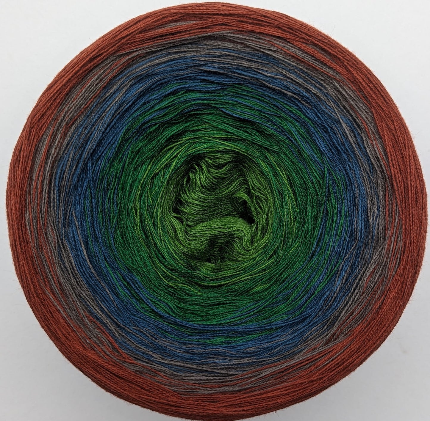 Cotton/Acrylic Ombre Yarn Cake Gradient Cake Yarn. CA 345