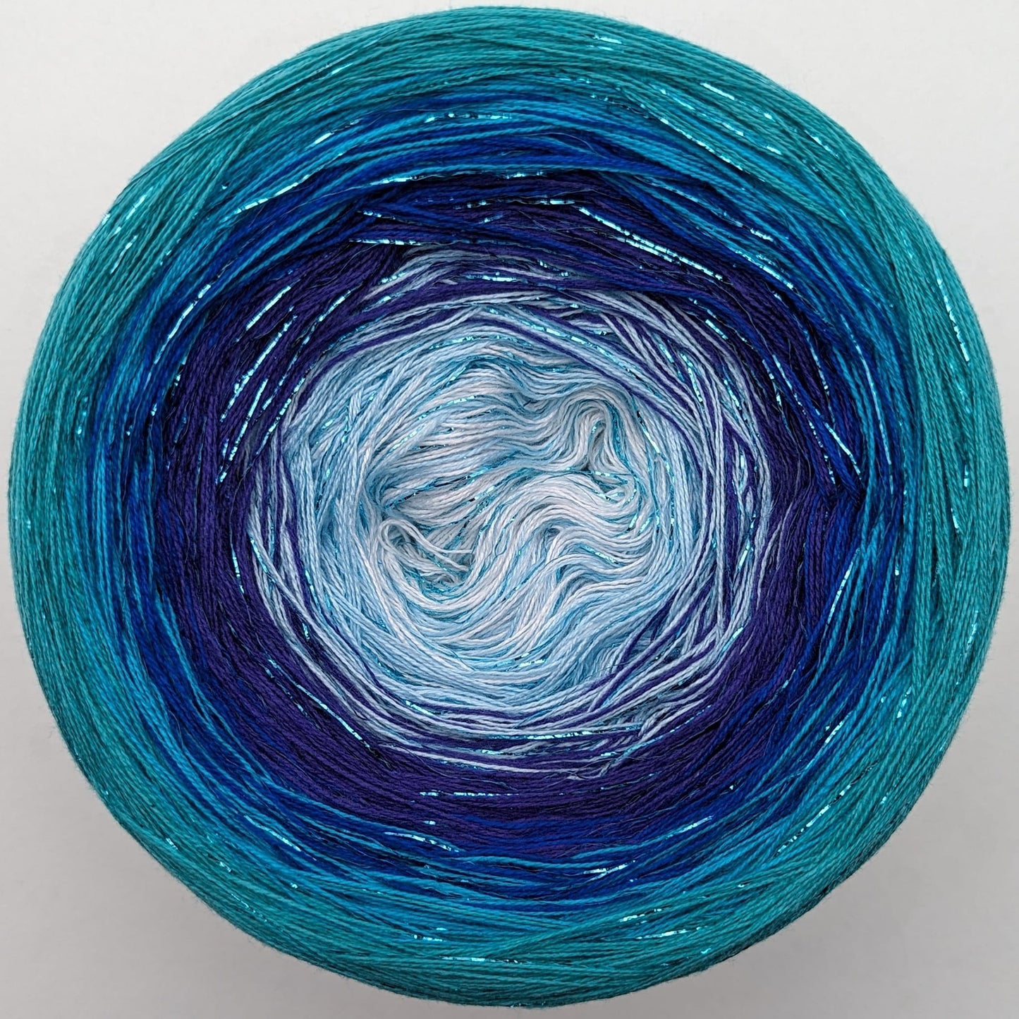 Cotton/Acrylic Ombre Yarn Cake Gradient Cake Yarn. CA 347