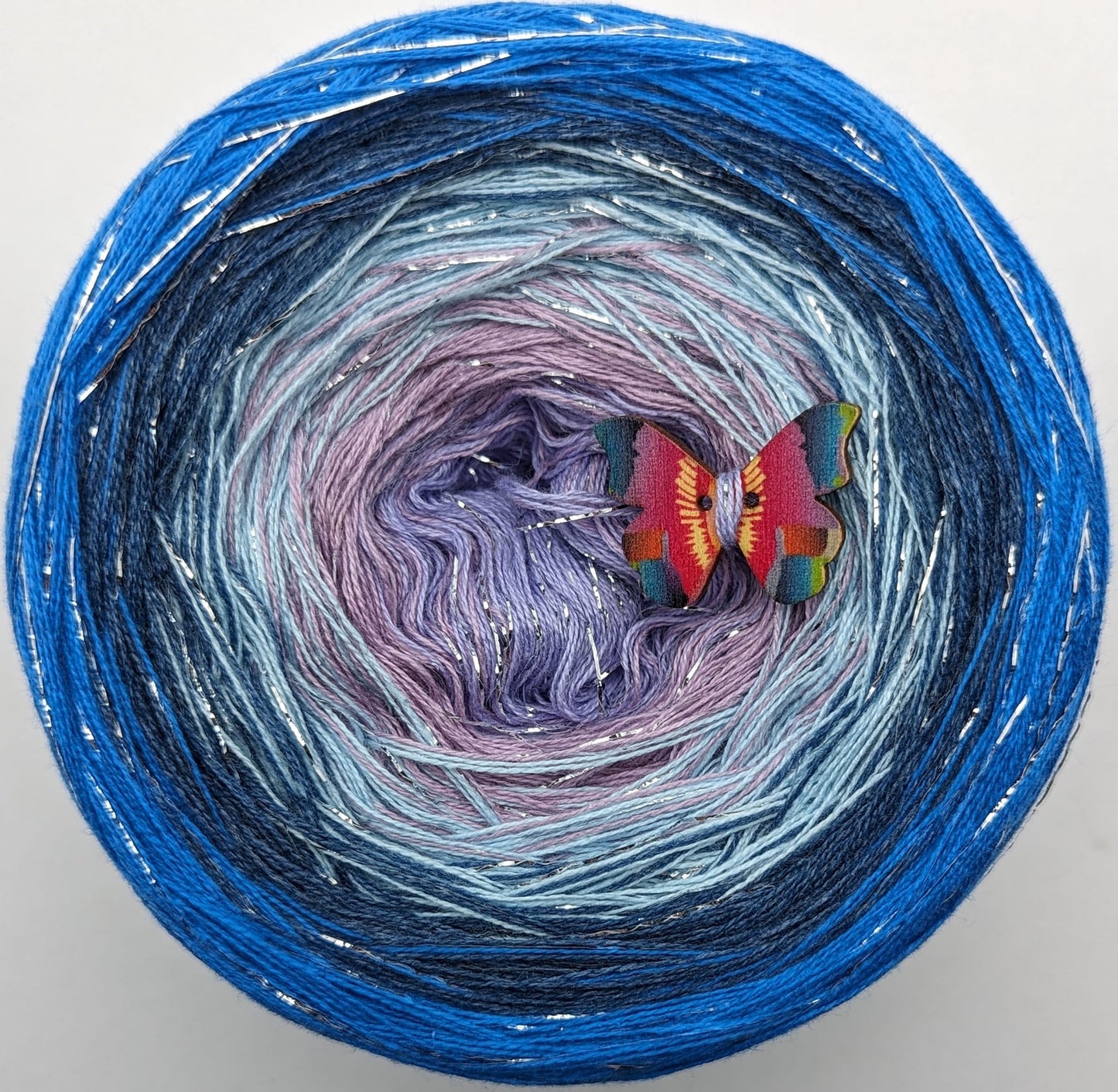 Cotton/Acrylic Ombre Yarn Cake Gradient Cake Yarn. CA 357