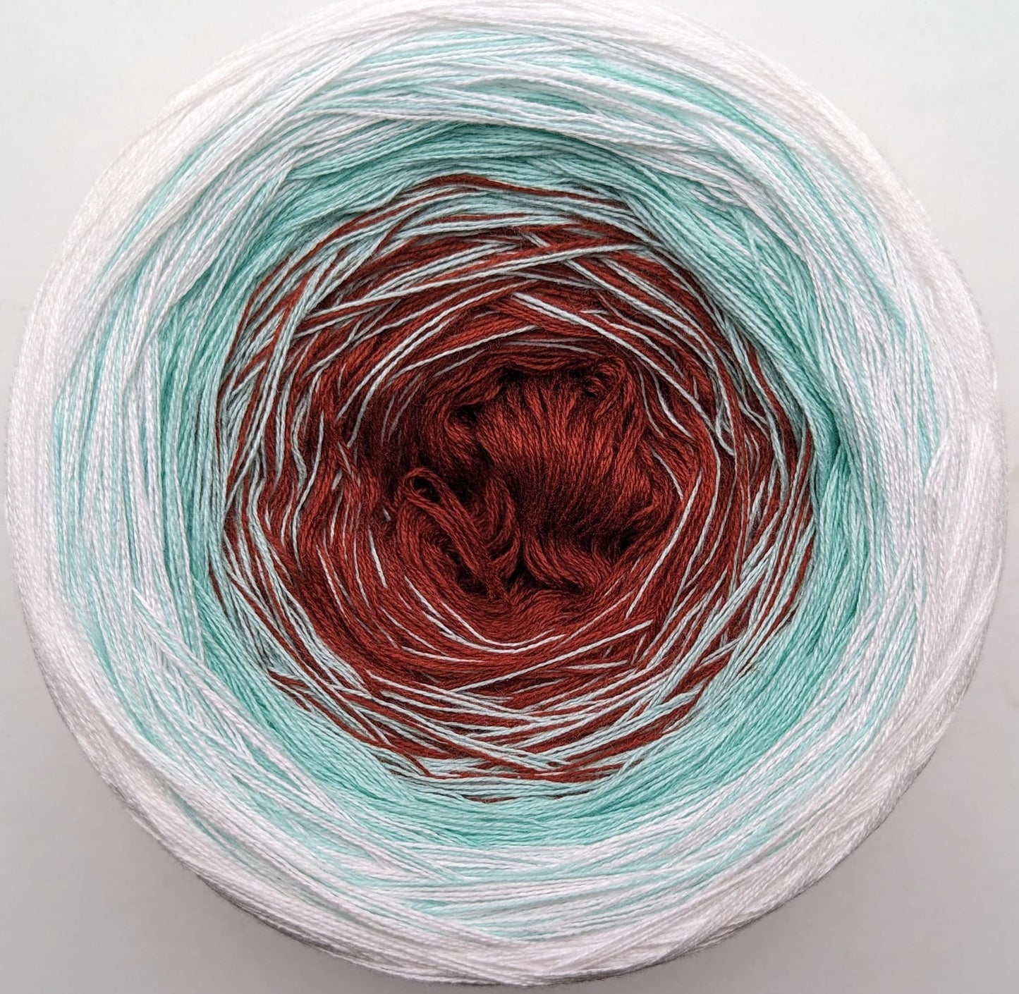Cotton/Acrylic Ombre Yarn Cake Gradient Cake Yarn. CA 372