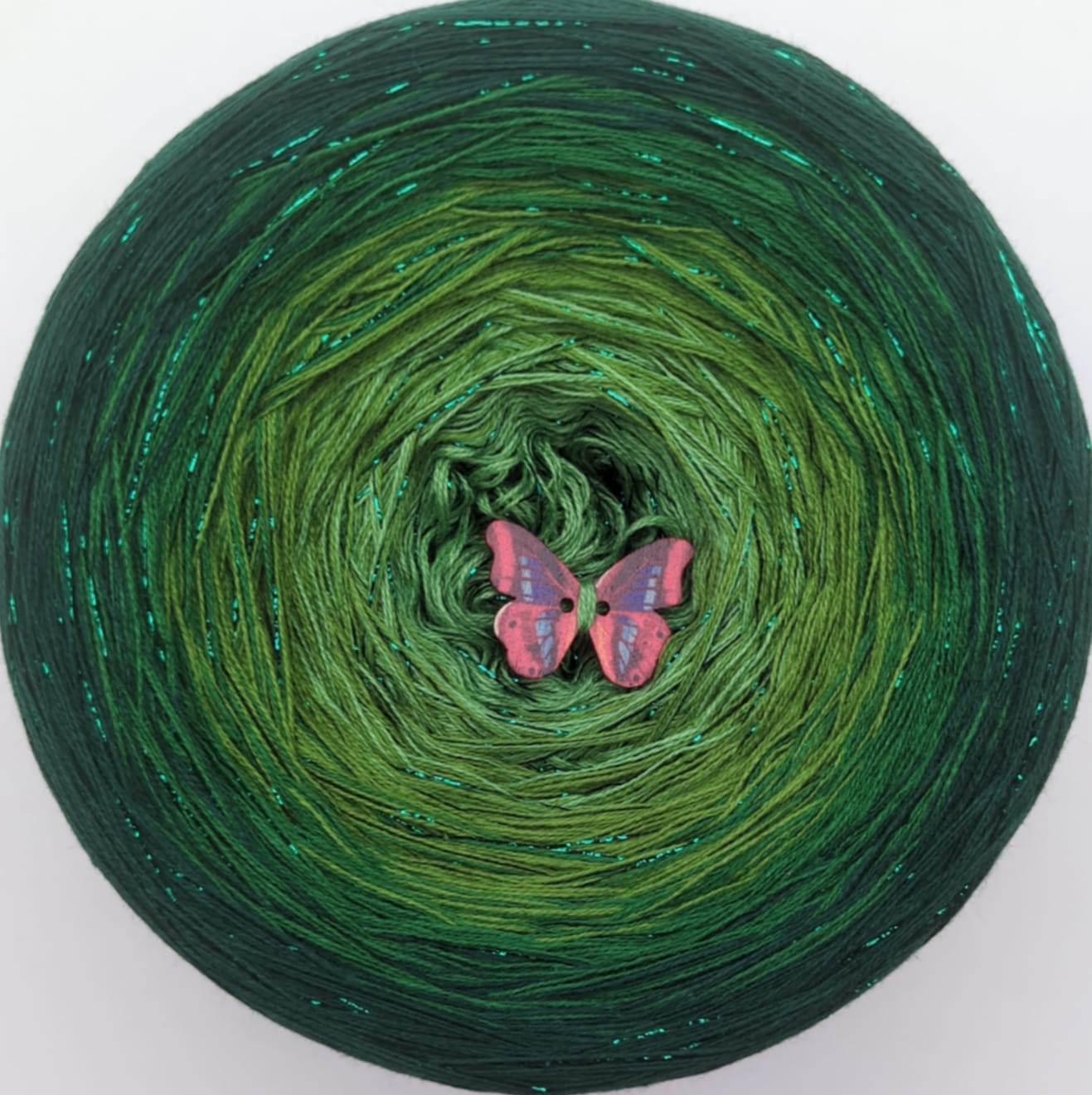 Cotton/Acryllic Ombre Yarn Cake Gradient Cake Yarn. CA 257
