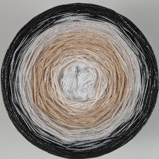 Cotton/Acrylic Ombre Yarn Cake Gradient Cake Yarn. CA 199