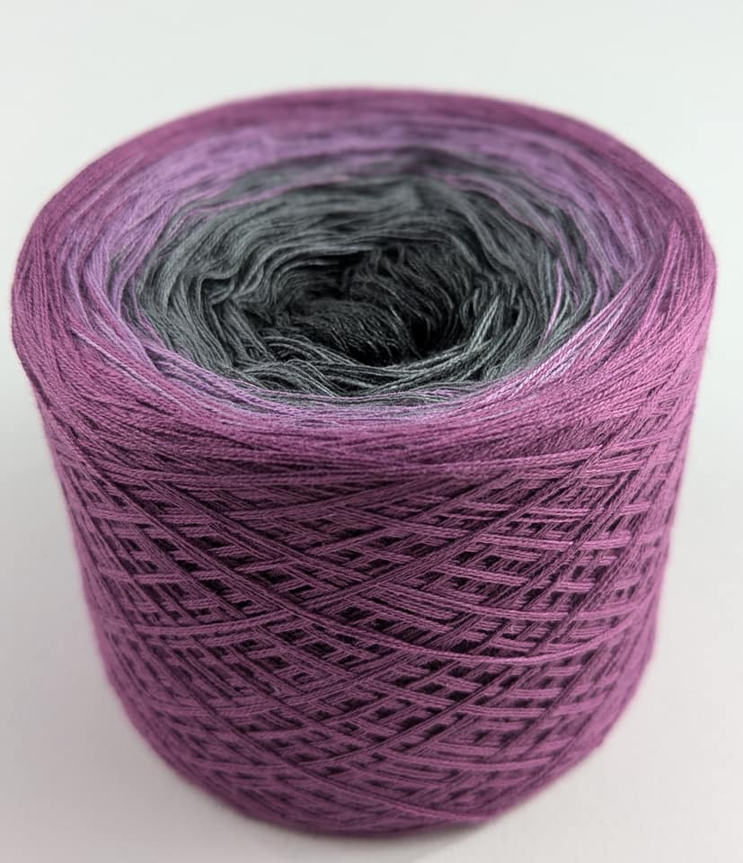 Cotton/Acrylic Ombre Yarn Cake Gradient Cake Yarn. CA 406