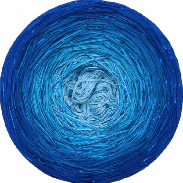 Cotton/Acrylic Ombre Yarn Cake Gradient Cake Yarn. CA 327A