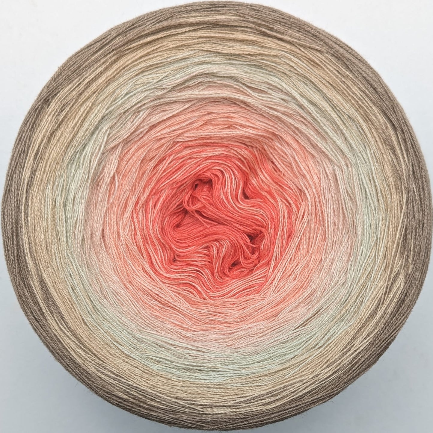 Cotton/Acrylic Ombre Yarn Cake Gradient Cake Yarn. CA 297