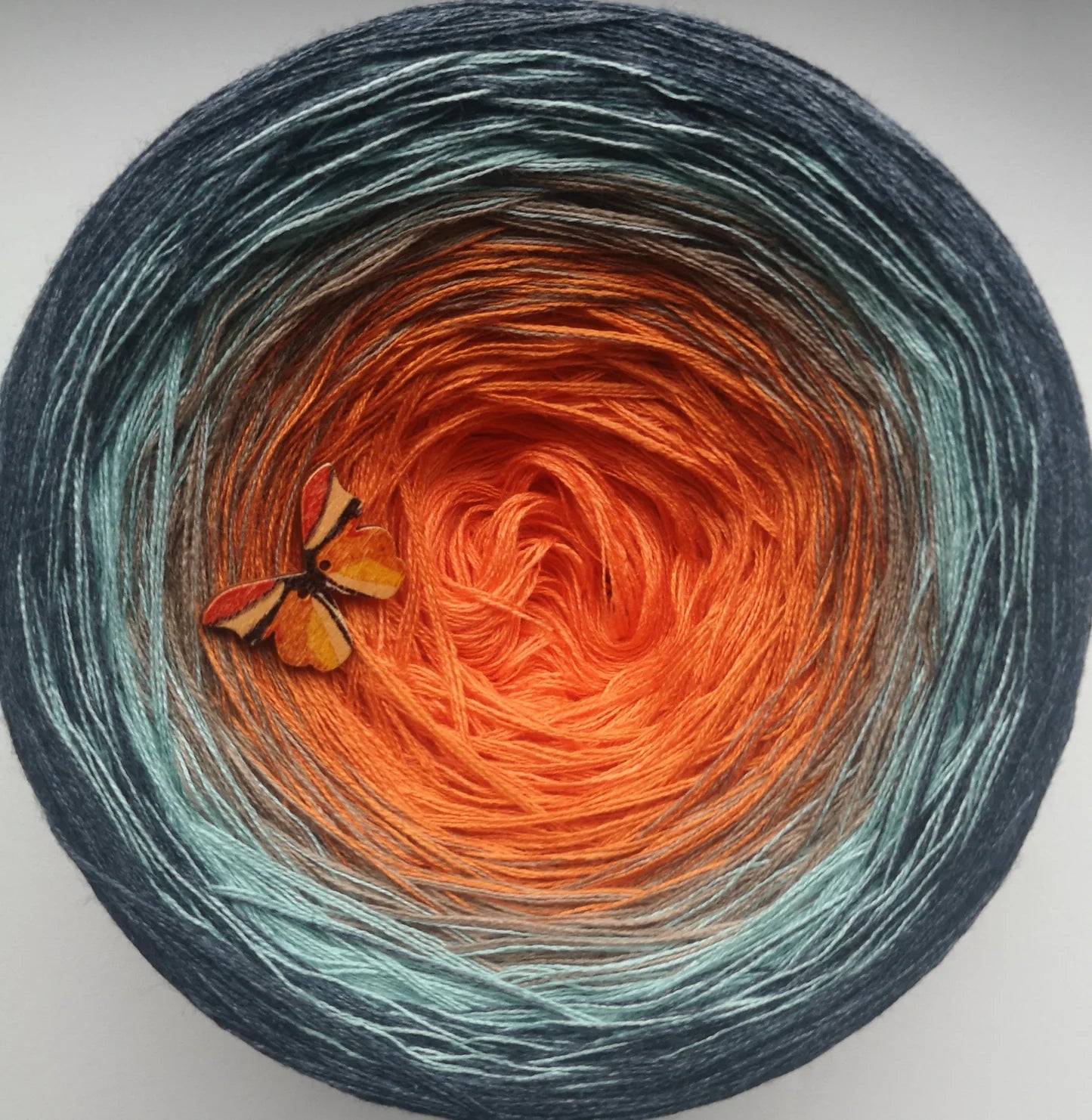 Cotton/Acrylic Ombre Yarn Cake Gradient Cake Yarn. CA78