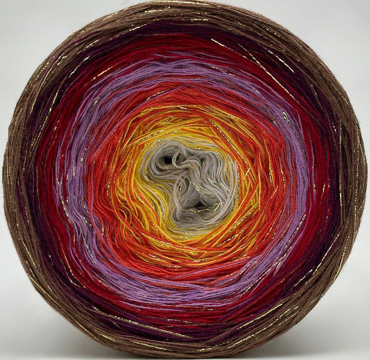 Cotton/Acrylic Ombre Yarn Cake Gradient Cake Yarn. CA 484