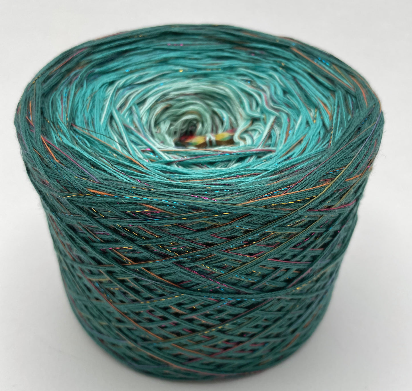 Yarn Cake with Multicolour Strand & Subtle Lurex Sparkle. ML2
