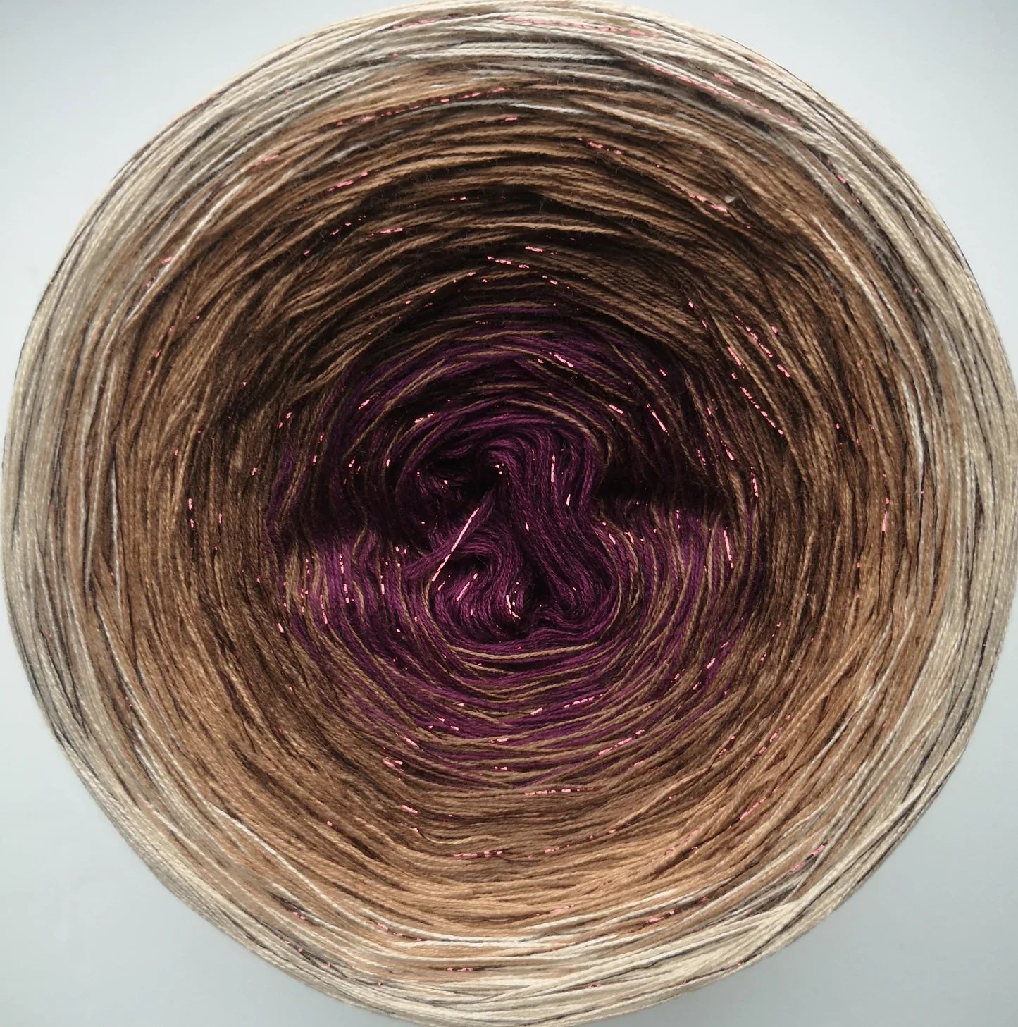 Cotton/Acryllic Ombre Yarn Cake Gradient Cake Yarn. CA144