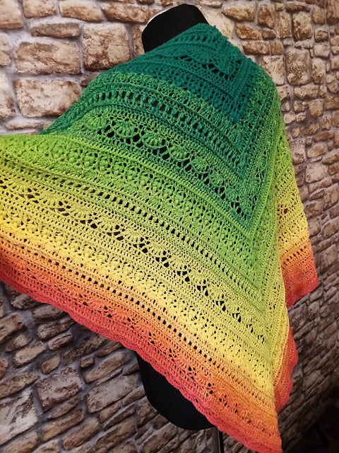 Saray Shawl - POLISH LANGUAGE