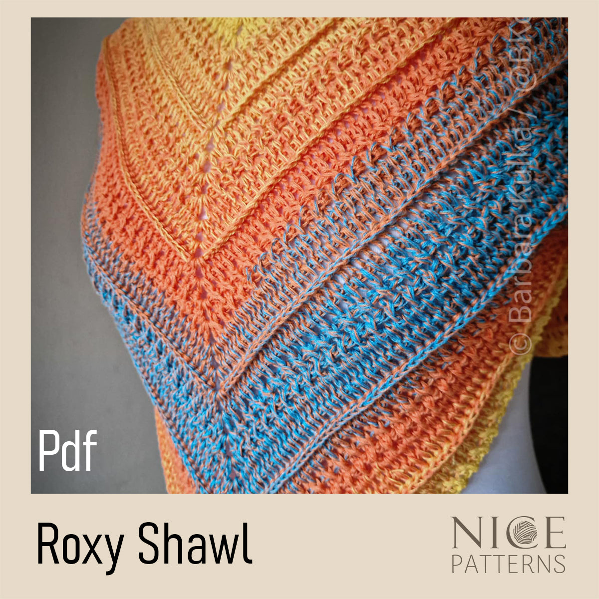 Roxy Shawl - ENGLISH LANGUAGE