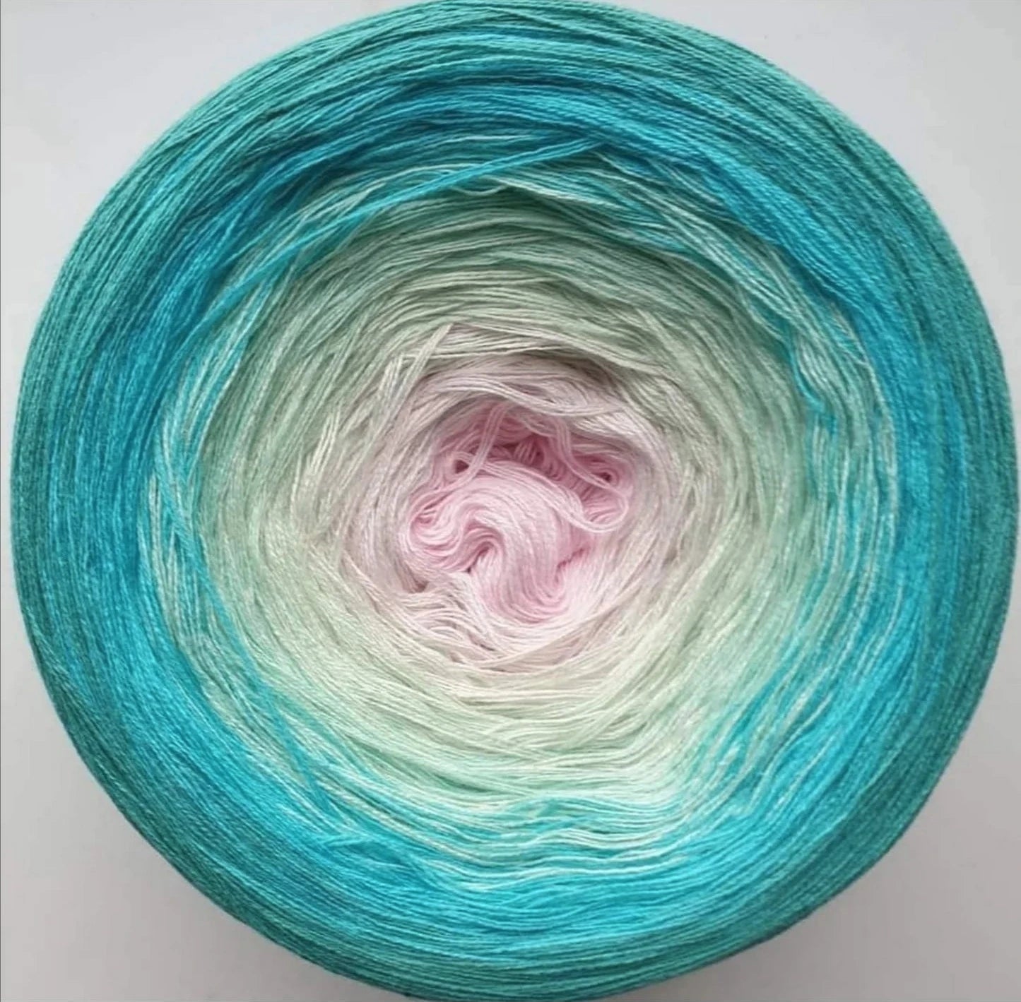 Cotton/Acrylic Ombre Yarn Cake Gradient Cake Yarn. CA 161