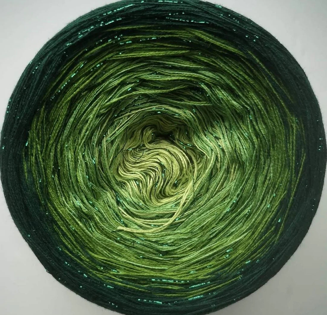 Cotton/Acrylic Ombre Yarn Cake Gradient Cake Yarn. CA172
