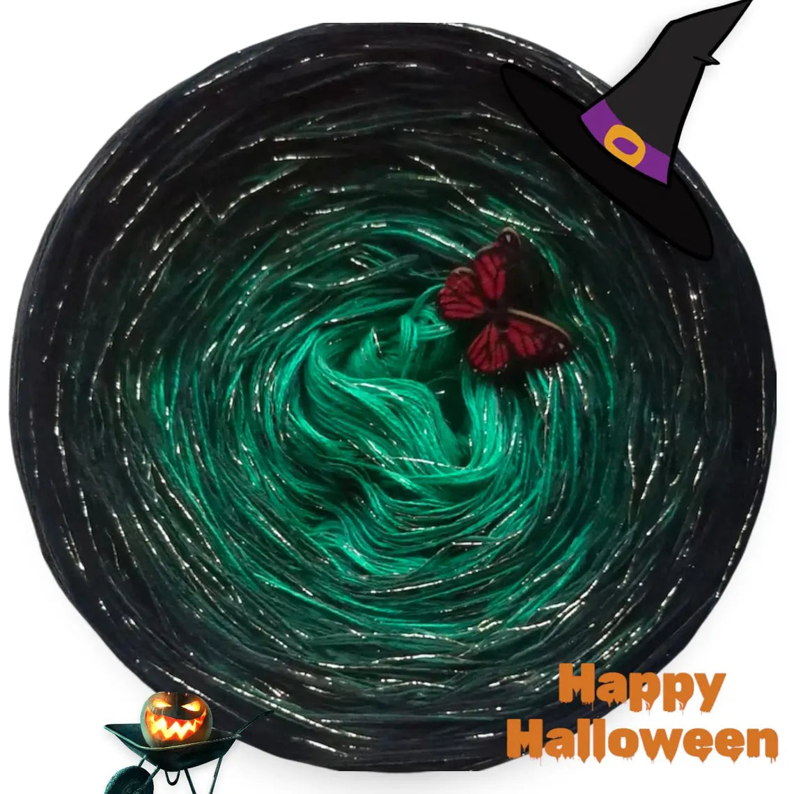 Cotton/Acryllic Ombre Yarn Cake Gradient Cake Yarn. CA 95