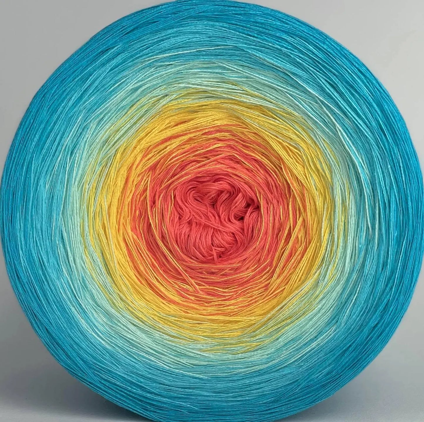Cotton/Acrylic Ombre Yarn Cake Gradient Cake Yarn. CA 329