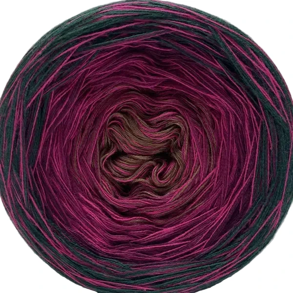 Cotton/Acrylic Ombre Yarn Cake Gradient Cake Yarn. CA 452