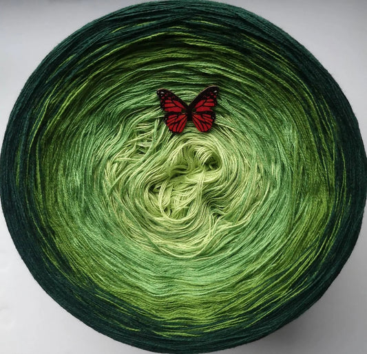 Cotton/Acrylic Ombre Yarn Cake Gradient Cake Yarn. CA47