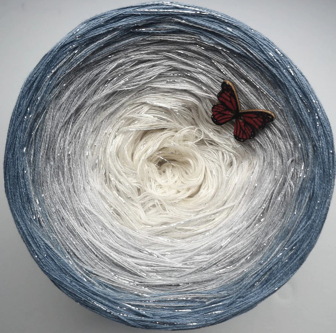 Cotton/Acrylic Ombre Yarn Cake  Gradient Cake Yarn. CA 36