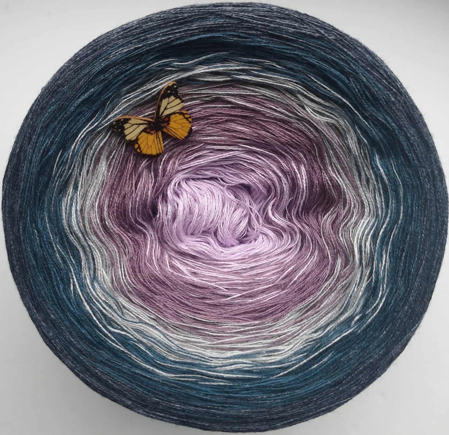 Cotton/Acrylic Ombre Yarn Cake Gradient Cake Yarn. CA 38