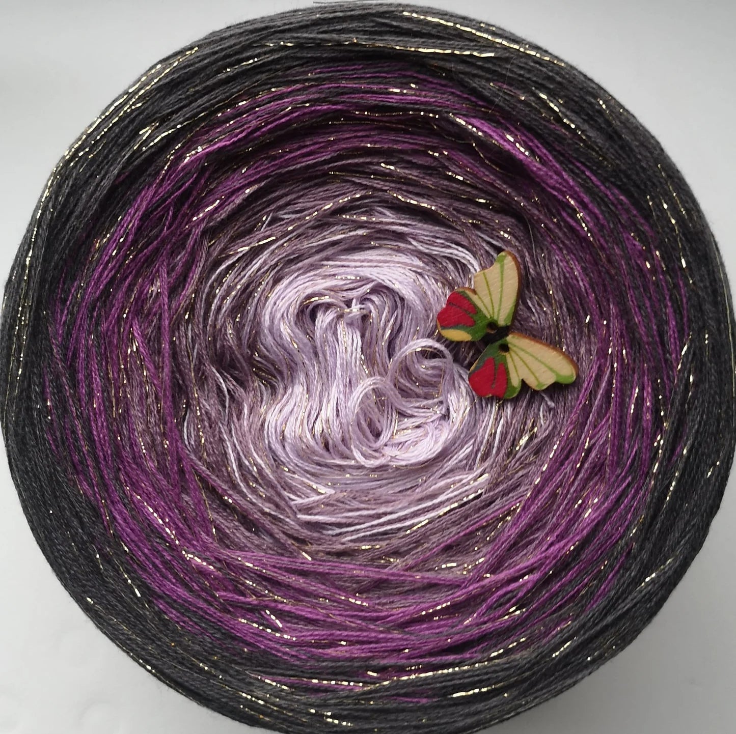 Cotton/Acryllic Ombre Yarn Cake  Gradient Cake Yarn. CA49