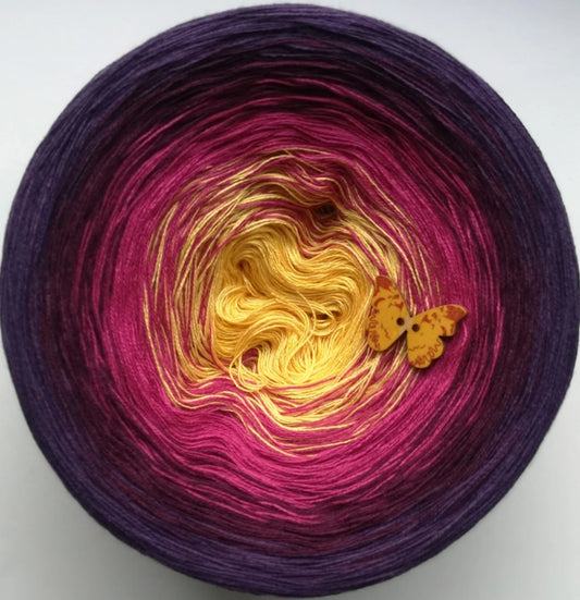 Cotton/Acrylic Ombre Yarn Cake Gradient Cake Yarn. CA58