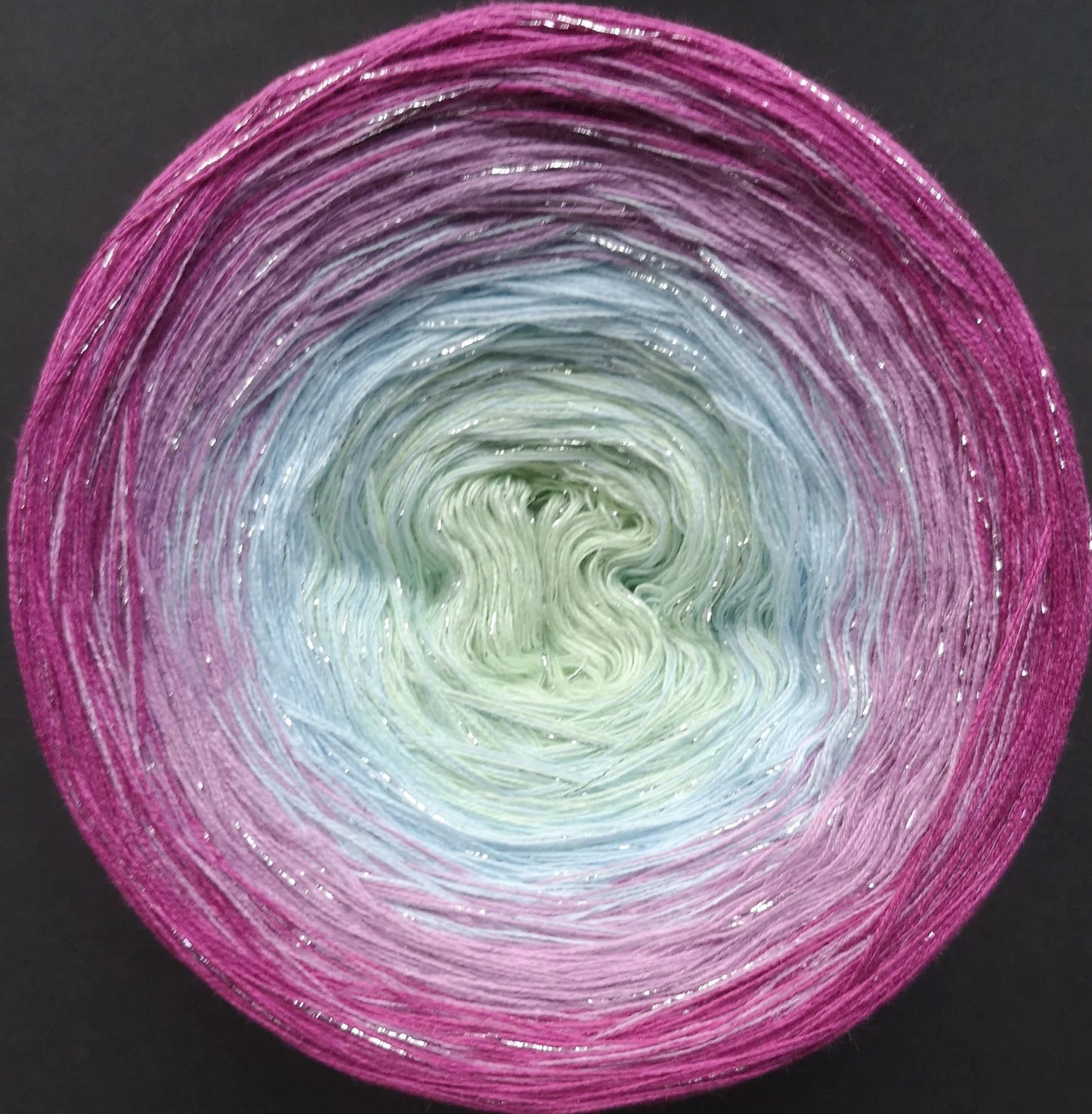 Cotton/Acrylic Ombre Yarn Cake  Gradient Cake Yarn. CA102