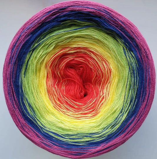 Cotton/Acrylic Ombre Yarn Cake Gradient Cake Yarn. CA103